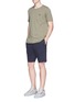 Figure View - Click To Enlarge - BASSIKE - Patch pocket organic cotton T-shirt