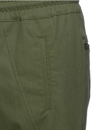 Detail View - Click To Enlarge - BASSIKE - 'Combat' cotton twill shorts