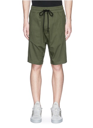 Main View - Click To Enlarge - BASSIKE - 'Combat' cotton twill shorts