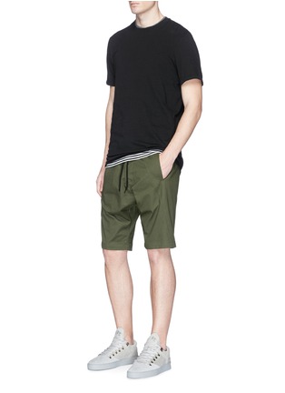 Figure View - Click To Enlarge - BASSIKE - 'Combat' cotton twill shorts