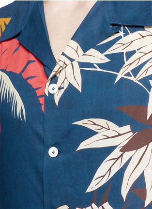 Detail View - Click To Enlarge - VALENTINO GARAVANI - Cuban floral print shirt