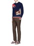 Figure View - Click To Enlarge - VALENTINO GARAVANI - Cuban floral intarsia cashmere sweater