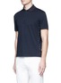 Front View - Click To Enlarge - VALENTINO GARAVANI - 'Rockstud Untitled 16' polo shirt