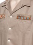 Detail View - Click To Enlarge - VALENTINO GARAVANI - Embellished patch cotton Cuban shirt