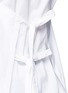 Detail View - Click To Enlarge - HELMUT LANG - Self-tie apron back cotton poplin shirt