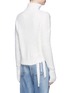 Back View - Click To Enlarge - HELMUT LANG - Ribbon embroidery angora blend sweater