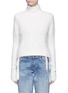 Main View - Click To Enlarge - HELMUT LANG - Ribbon embroidery angora blend sweater