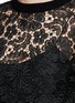 Detail View - Click To Enlarge - ALICE & OLIVIA - 'Jesse' floral guipure lace wool sweater
