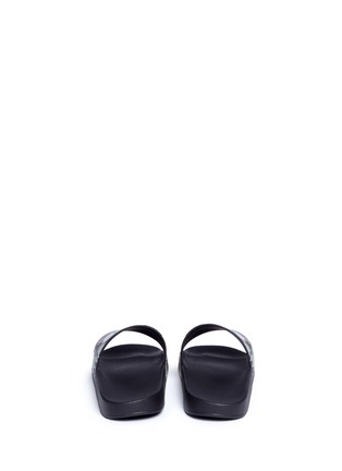Back View - Click To Enlarge - VALENTINO GARAVANI - 'Camubutterfly' print slide sandals