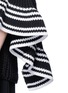 Detail View - Click To Enlarge - 3.1 PHILLIP LIM - Cascading ruffle open net stitch sweater