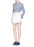 Figure View - Click To Enlarge - 3.1 PHILLIP LIM - Ruffle wool-cashmere sweater