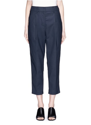 Main View - Click To Enlarge - 3.1 PHILLIP LIM - Cotton blend cropped carrot pants
