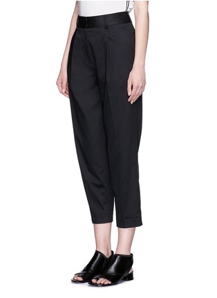 Front View - Click To Enlarge - 3.1 PHILLIP LIM - Cotton blend twill carrot pants