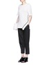 Figure View - Click To Enlarge - 3.1 PHILLIP LIM - Cotton blend twill carrot pants