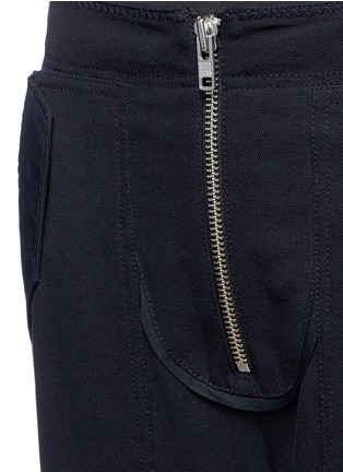 Detail View - Click To Enlarge - 3.1 PHILLIP LIM - Cutout cotton-linen flight pants