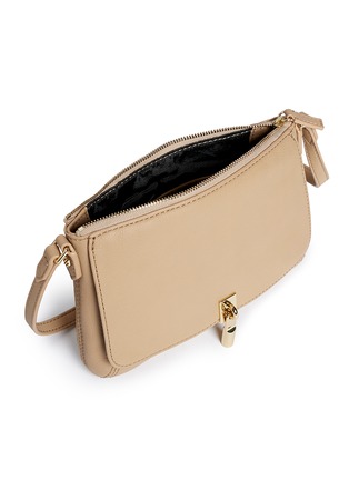 Detail View - Click To Enlarge - ELIZABETH AND JAMES - 'Cynnie' micro leather crossbody bag