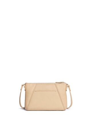 Back View - Click To Enlarge - ELIZABETH AND JAMES - 'Cynnie' micro leather crossbody bag