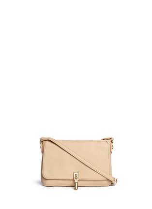 Main View - Click To Enlarge - ELIZABETH AND JAMES - 'Cynnie' micro leather crossbody bag