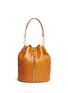 Main View - Click To Enlarge - ELIZABETH AND JAMES - 'Cynnie Sling' croc effect leather bucket bag