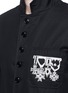 Detail View - Click To Enlarge - ALEXANDER MCQUEEN - Medallion embroidery uniform jacket
