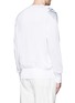Back View - Click To Enlarge - ALEXANDER MCQUEEN - Nautical embroidery cotton sweater