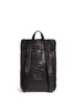 Back View - Click To Enlarge - SAINT LAURENT - 'Hunting' leather backpack