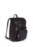 Front View - Click To Enlarge - SAINT LAURENT - 'Hunting' leather backpack