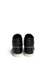 Back View - Click To Enlarge - SAINT LAURENT - 'SL/34' zip ankle leather high top sneakers