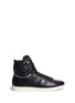 Main View - Click To Enlarge - SAINT LAURENT - 'SL/34' zip ankle leather high top sneakers