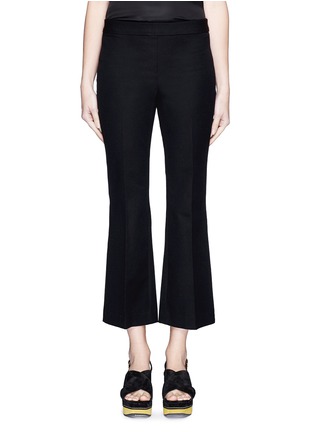 Main View - Click To Enlarge - THEORY - 'Rabeanie' cropped wide leg pants