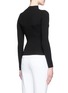 Back View - Click To Enlarge - THEORY - 'Emid K' funnel neck cropped sweater