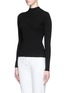 Front View - Click To Enlarge - THEORY - 'Emid K' funnel neck cropped sweater