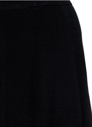 Detail View - Click To Enlarge - THEORY - 'Arryn' slot seam flare mini skirt
