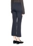 Back View - Click To Enlarge - THEORY - 'Rabeanie KB' cropped wide leg pants
