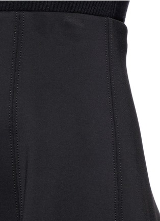 Detail View - Click To Enlarge - THEORY - 'Igtios' bonded jersey skater skirt