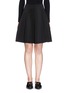 Main View - Click To Enlarge - THEORY - 'Igtios' bonded jersey skater skirt