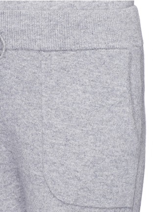 Detail View - Click To Enlarge - THEORY - 'Arleena L' cashmere knit sweatpants
