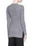 Back View - Click To Enlarge - THEORY - 'Belira' wool stripe mélange knit sweater