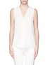 Main View - Click To Enlarge - THEORY - 'Meighlan' silk georgette sleeveless top