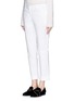 Front View - Click To Enlarge - THEORY - 'Izelle C' cropped twill pants
