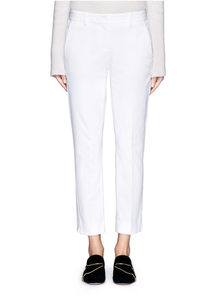 Main View - Click To Enlarge - THEORY - 'Izelle C' cropped twill pants