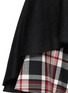 Detail View - Click To Enlarge - ALEXANDER MCQUEEN - Tartan plaid ruffle hem wool skirt