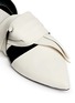 Detail View - Click To Enlarge - PROENZA SCHOULER - Bow vamp leather d'Orsay flats