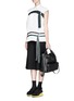 Detail View - Click To Enlarge - MARNI - 'Backpack' convertible leather bag