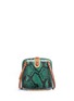 Back View - Click To Enlarge - MARNI - Python leather crossbody bag