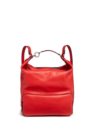 Main View - Click To Enlarge - MARNI - 'Backpack' convertible leather bag