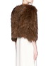 Back View - Click To Enlarge - 72348 - 'Leila' cropped racoon fur jacket