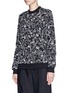 Front View - Click To Enlarge - MARKUS LUPFER - 'Linear Woodland' Annabella sweatshirt