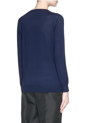Back View - Click To Enlarge - MARKUS LUPFER - 'Fawn' sequin Natalie sweater