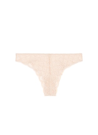 Main View - Click To Enlarge - KIKI DE MONTPARNASSE - 'Paon' crochet briefs